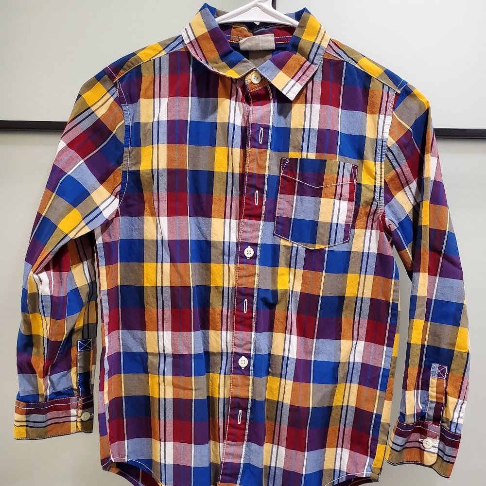 Crazy 8 Boys Dress Shirt Size M(7-8)